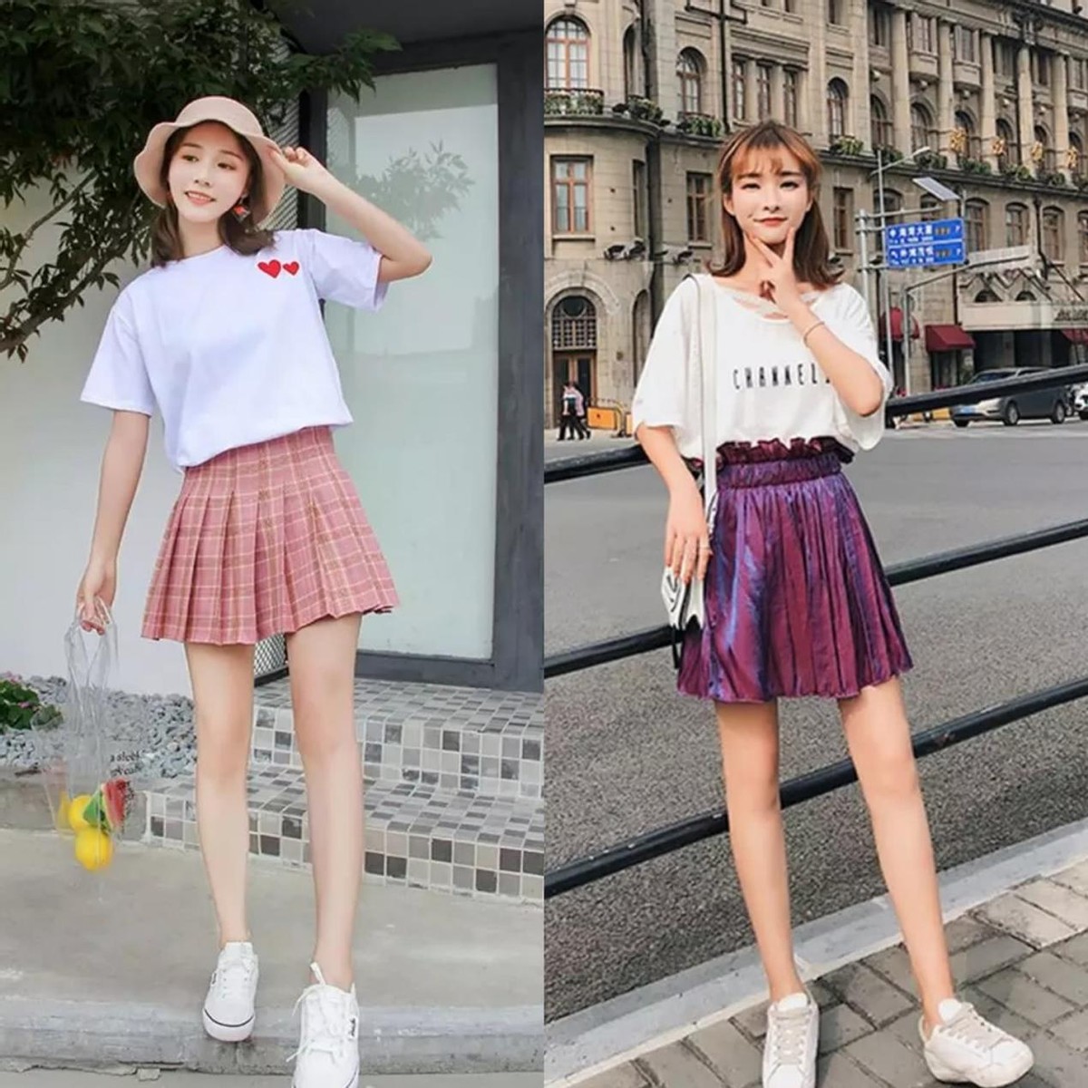 t恤裙夏季最简单又舒适的穿搭,t恤和裙子要怎么穿才好看