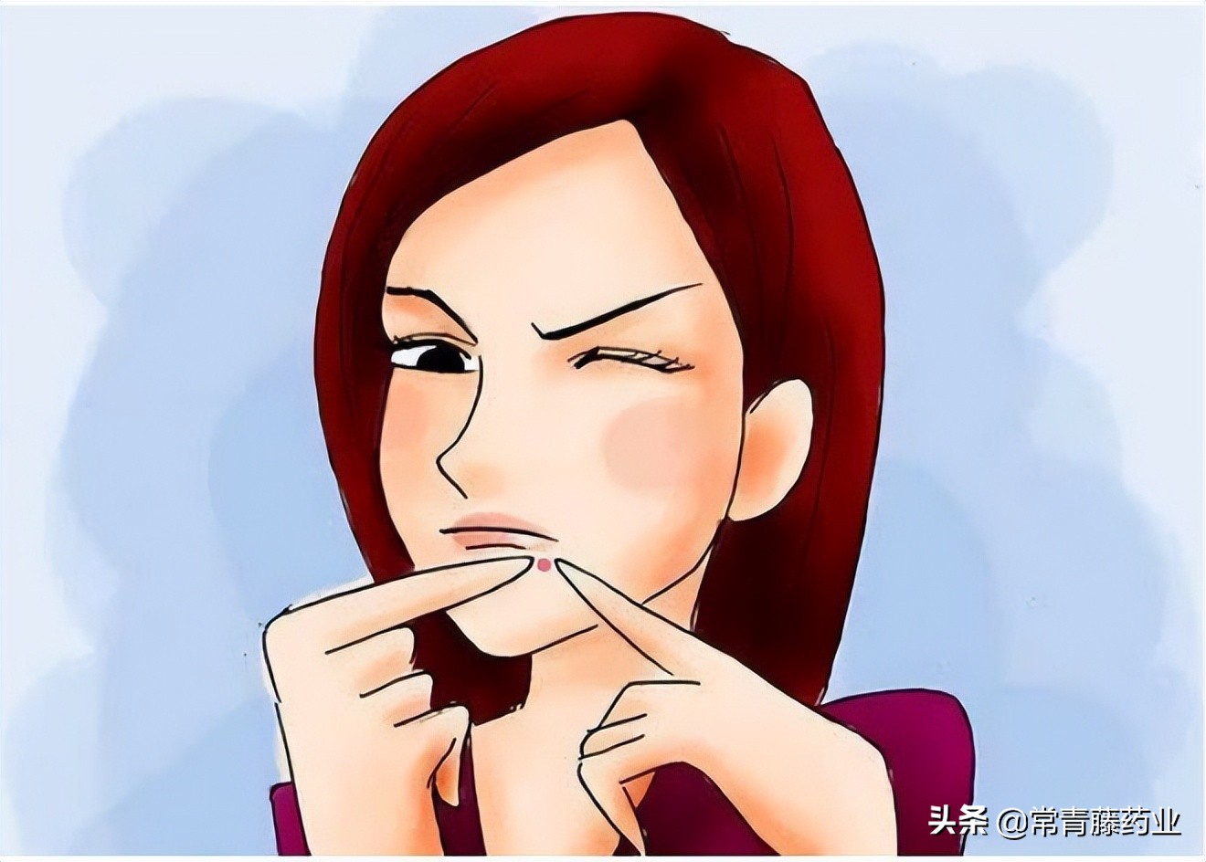 口周湿疹与口周皮炎的症状区别,口周皮炎是对称的吗