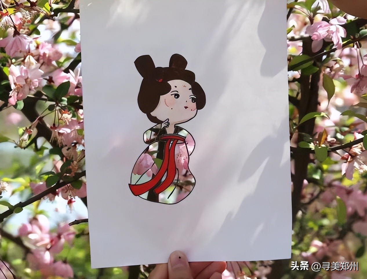 河南科技大学春景,河南科技职业大学校园春景