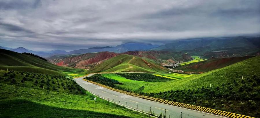 大美青海祁连美景图,美丽的青海祁连