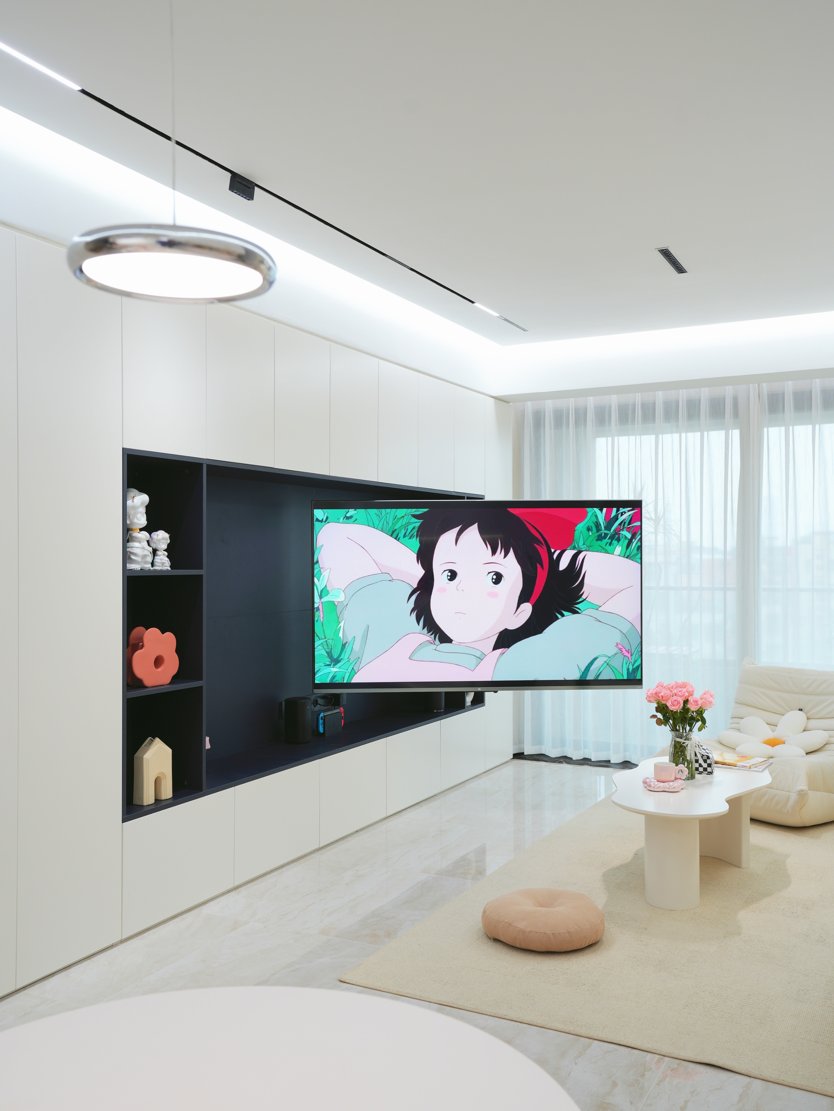 索尼75寸x90k电视柜预留尺寸,收纳电视柜设计尺寸图纸