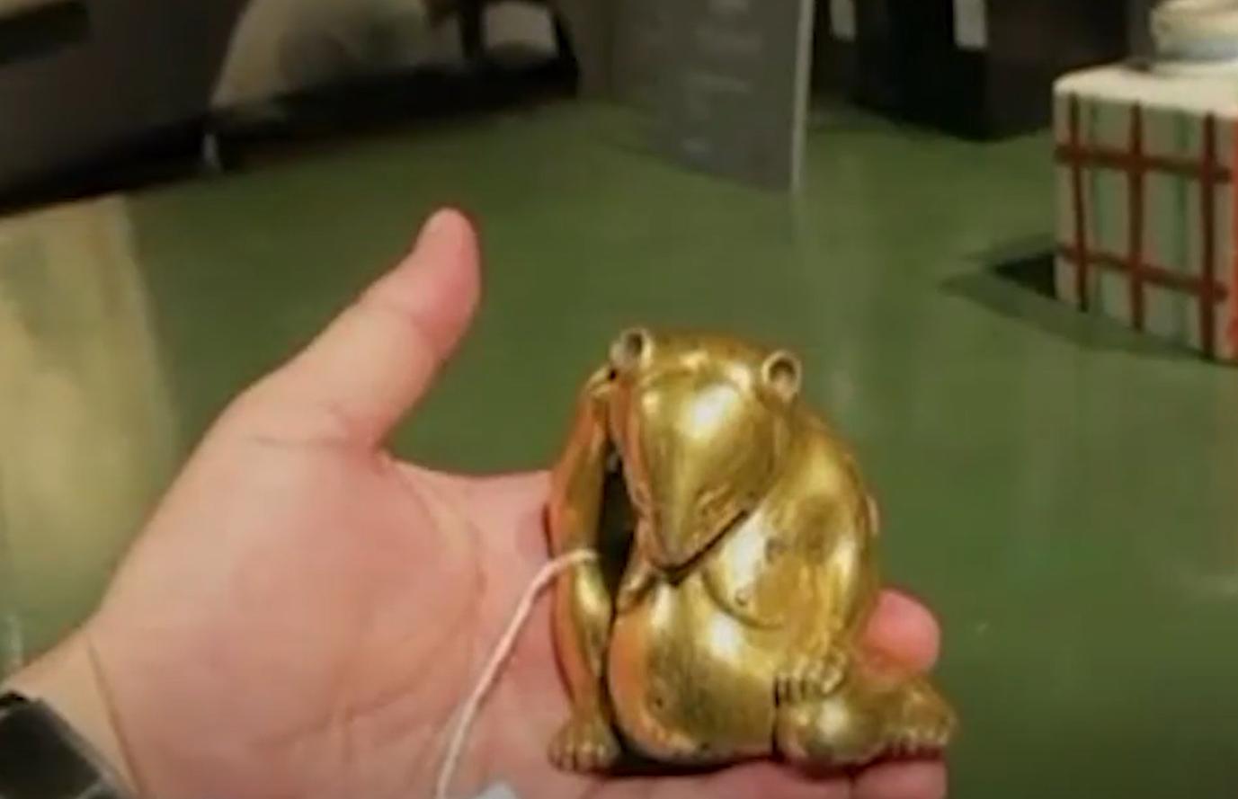 美女带龙首鉴宝,鉴宝鎏金龙首视频完整版