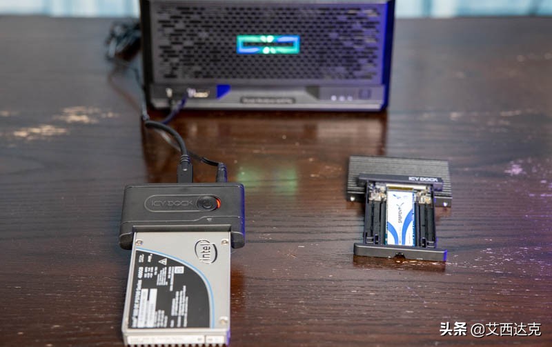 ICYDOCK艾西达克EZ-AdapterExMB931U-1VBU.2转USB3.2Gen2评测