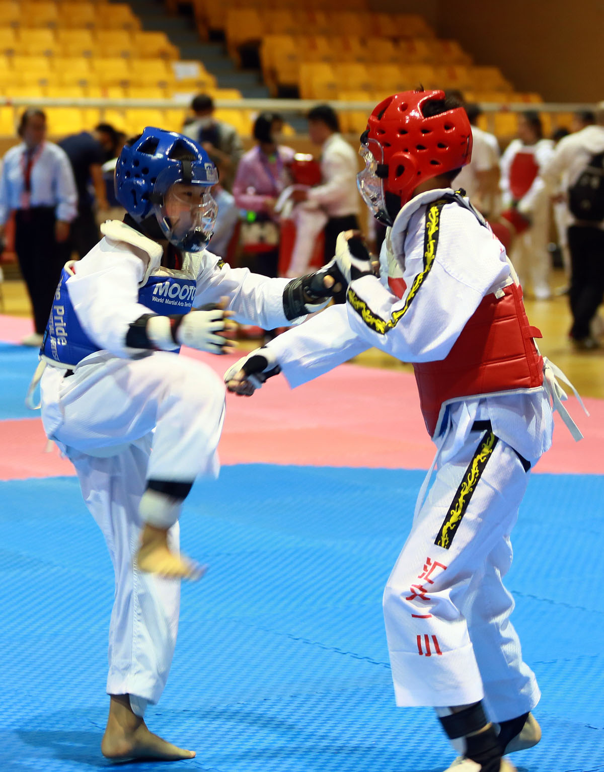 这场跆拳道比赛会让你惊叹！2023年“府学杯”在地坛体育馆举行