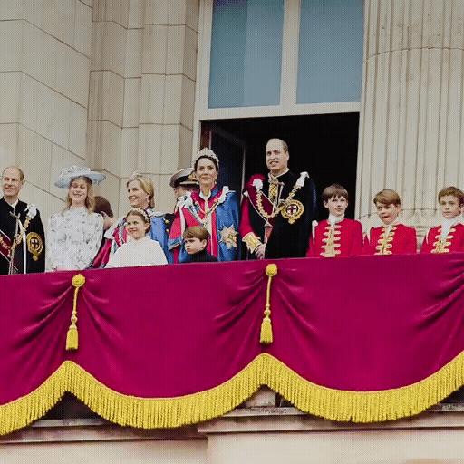 英王加冕凯特王妃,英王查尔斯三世加冕现场