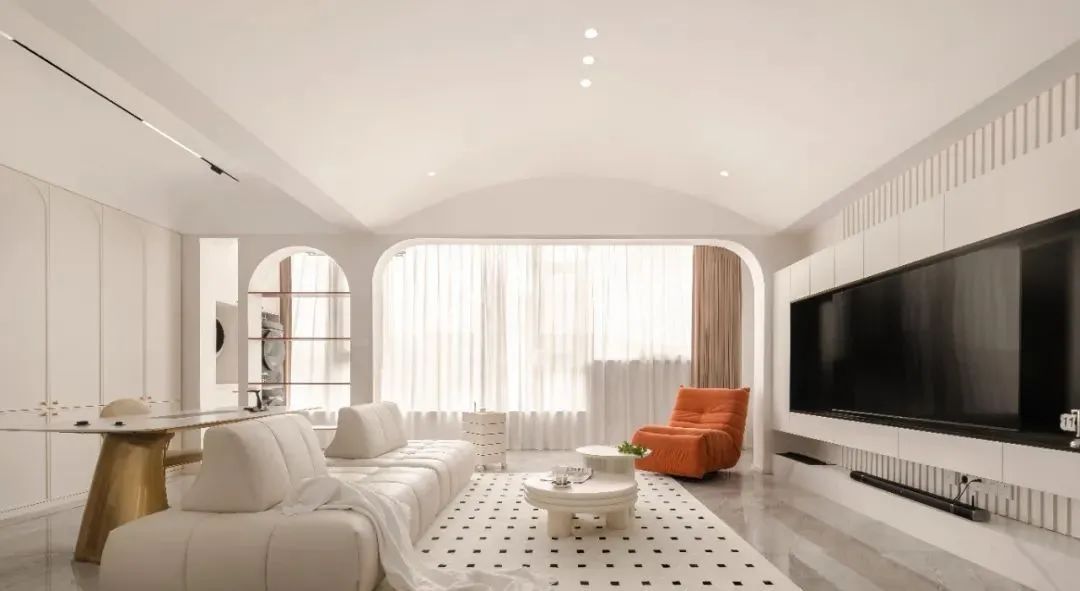 室内如何装修半弧形吊顶,弧形吊顶装修风格