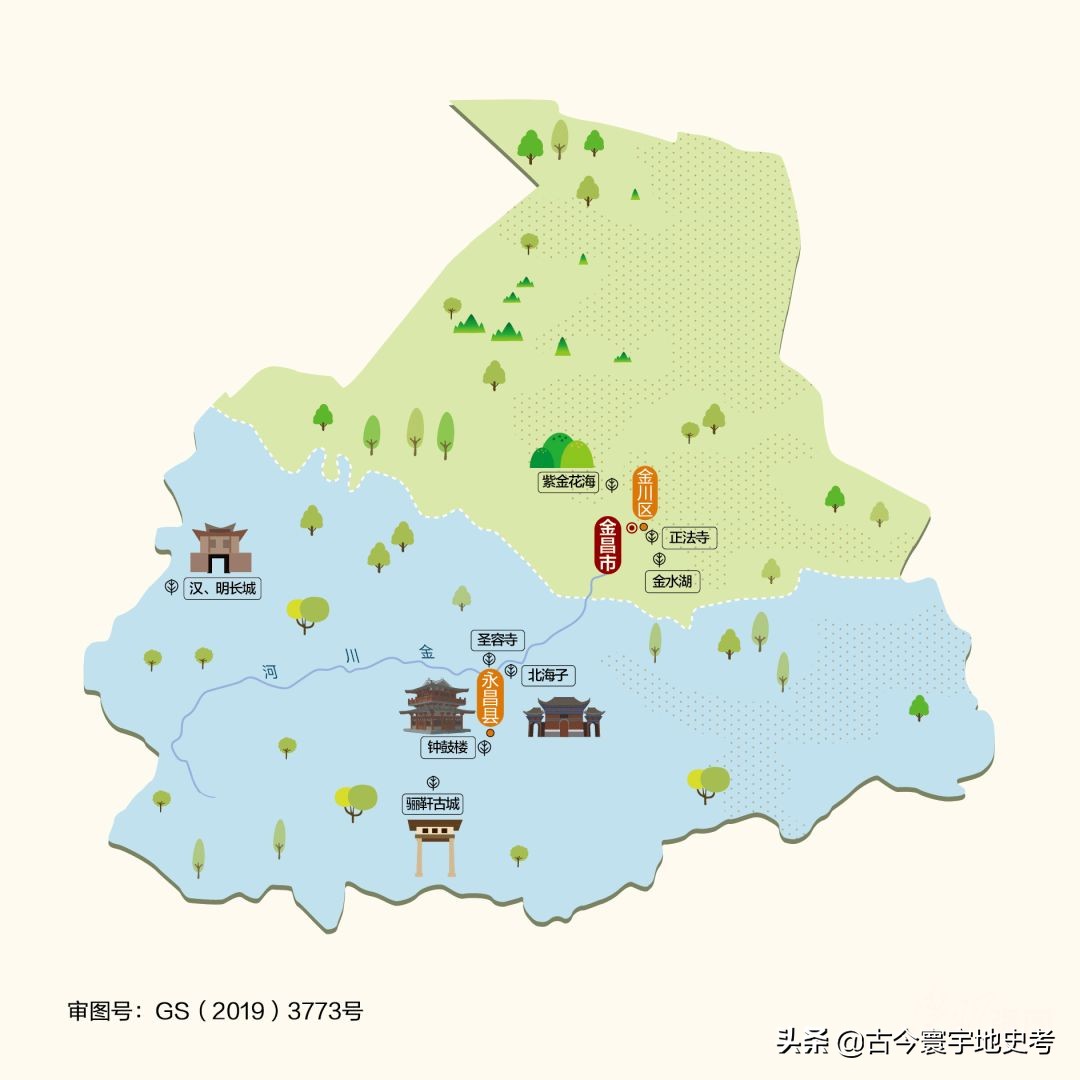 甘肃省各市州县地图,甘肃省旅游交通地图