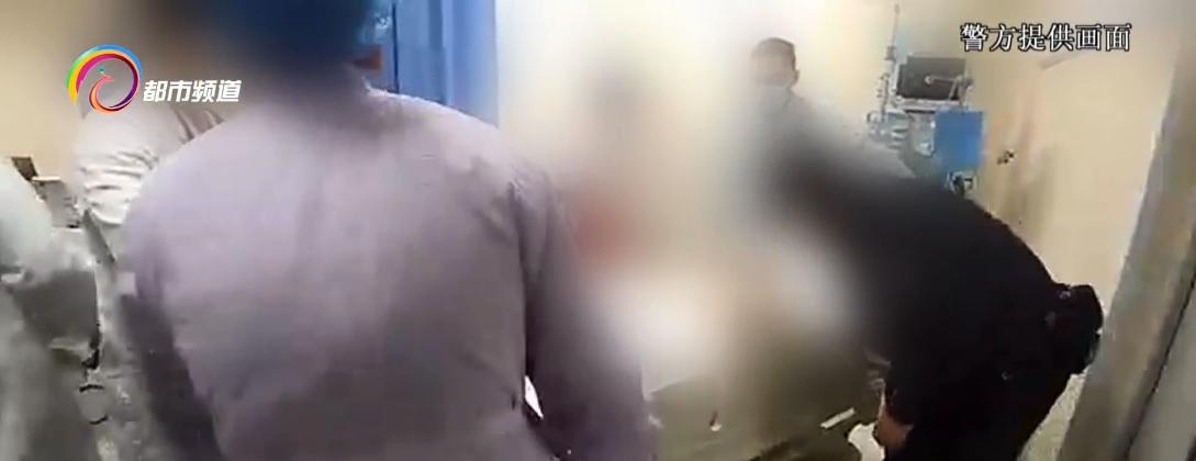 孕妇临产遇晚高峰交警开道送医,孕妇异地就医困难民警接力护送