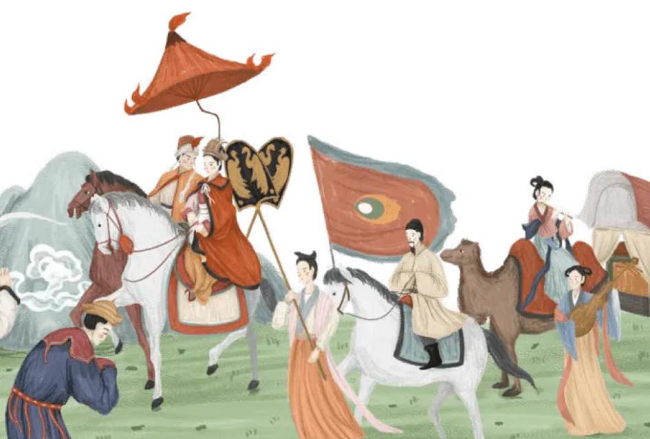 唐罗宗藩关系建立期的使者背景，需要考虑哪些因素？