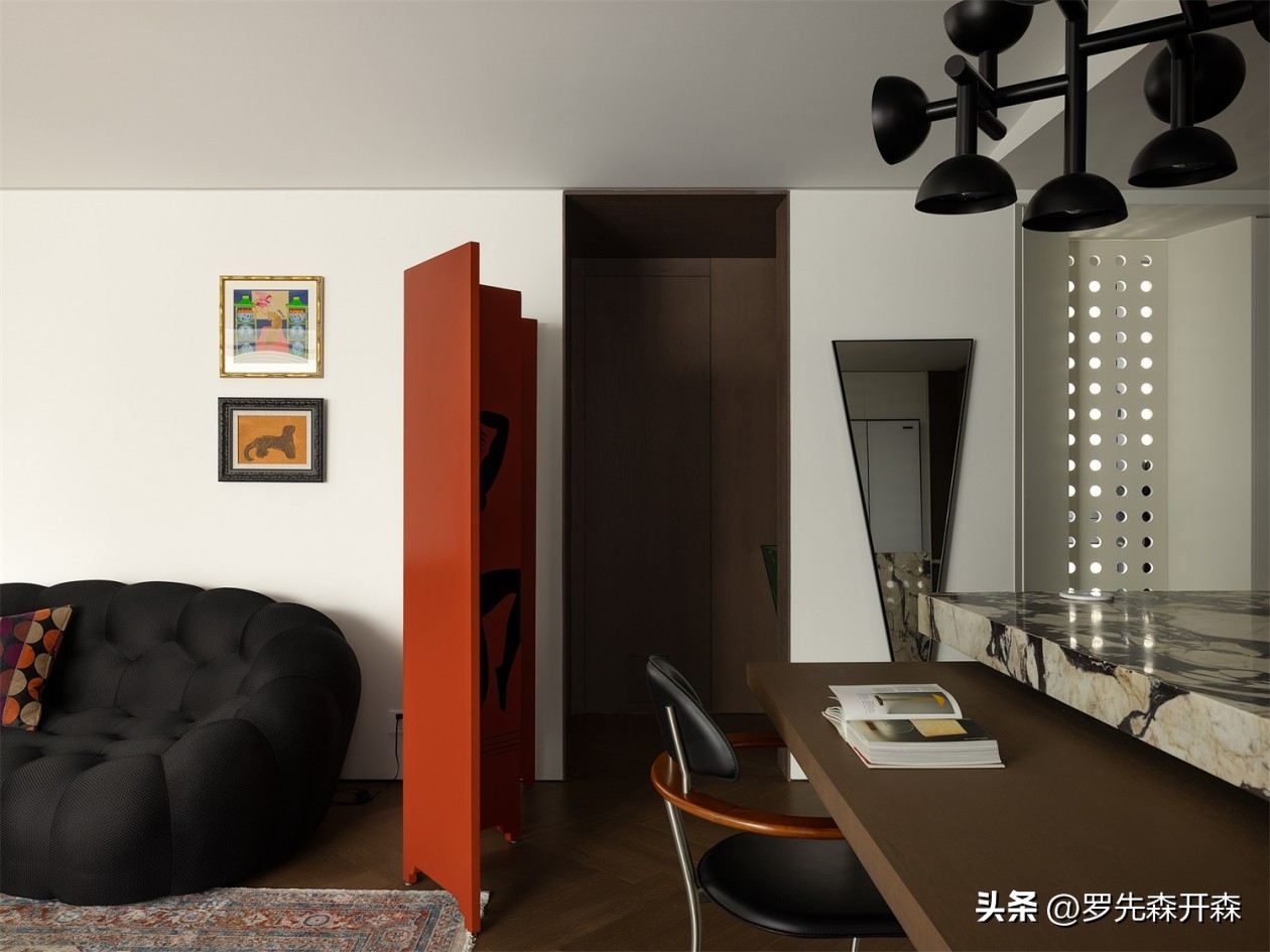 103㎡混搭风婚房——猪牛之屋“梦幻玫瑰岛”