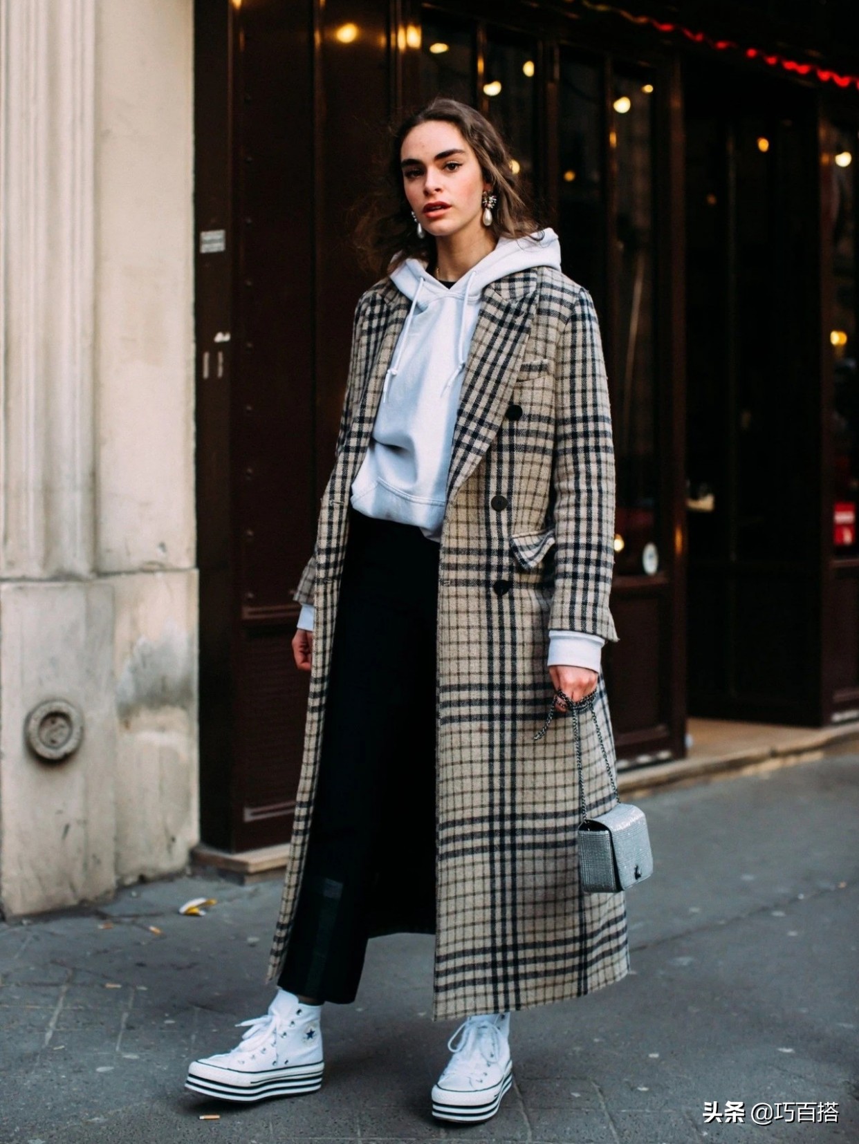 秋日卫衣正确穿法,冬日卫衣叠穿大法