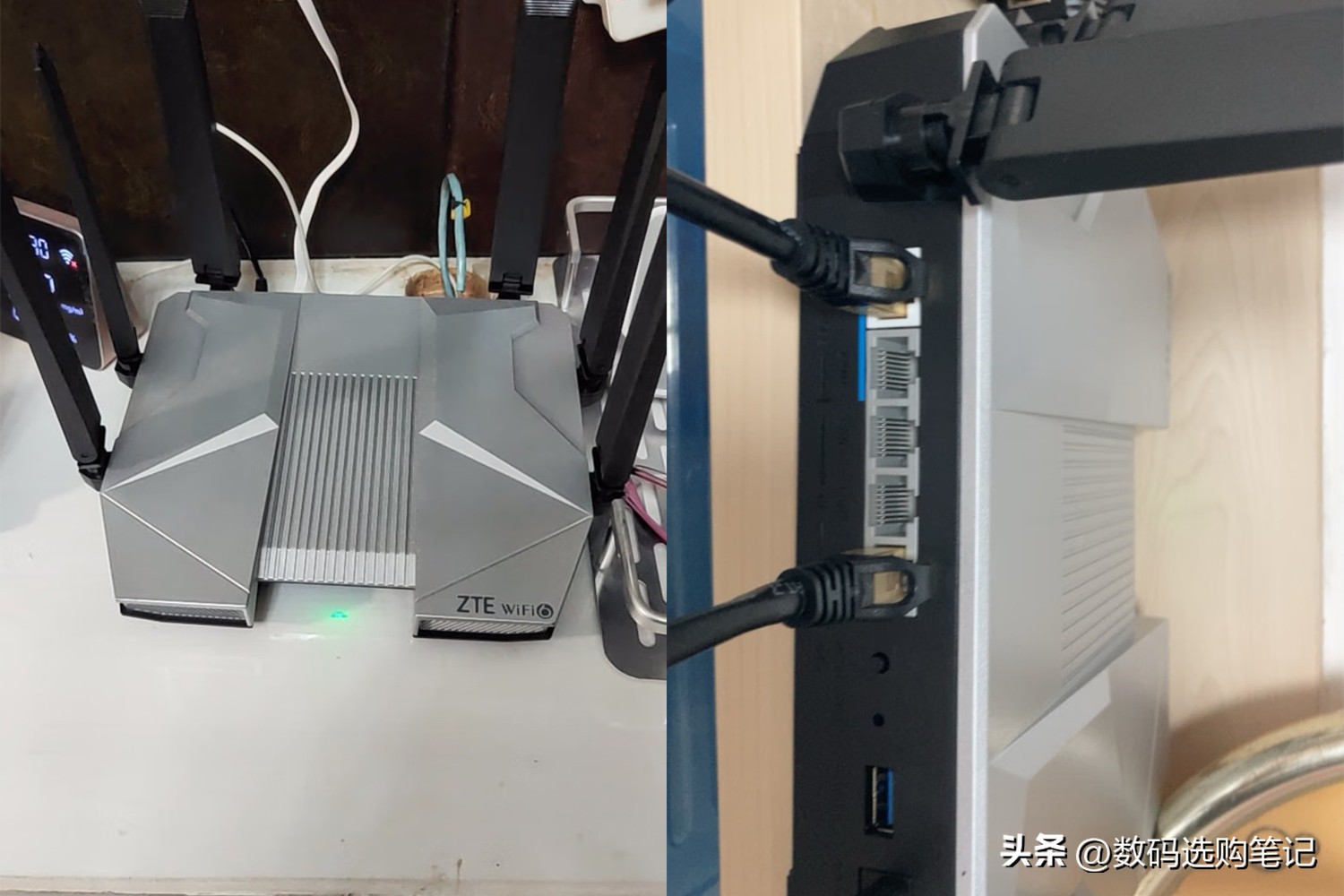 中兴ax5400路由器评测,tp-link子母路由器ax3000和ax5400