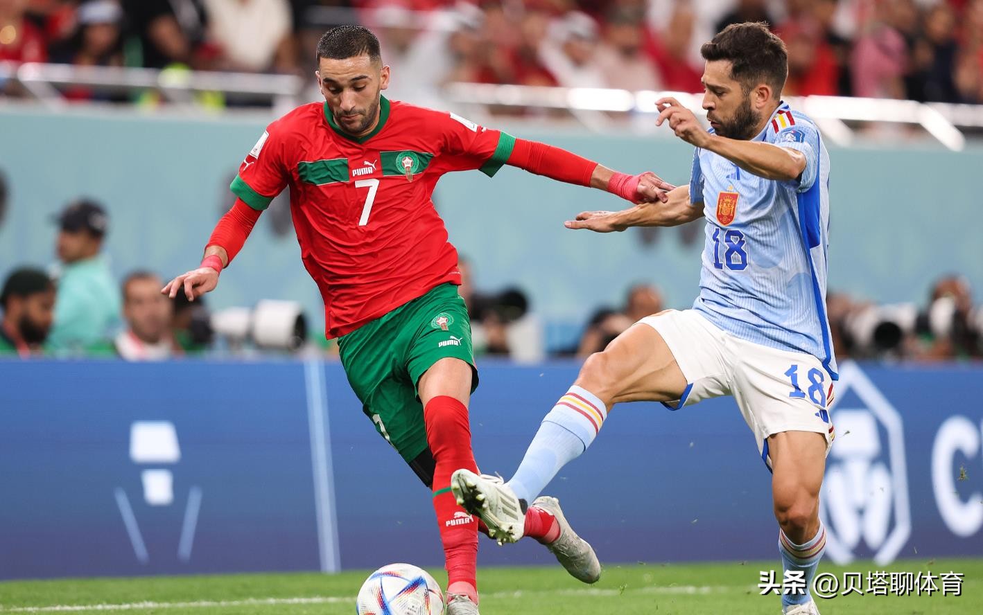 半场西班牙0-0挪威罗德里戈失良机,西班牙0-3摩洛哥半场