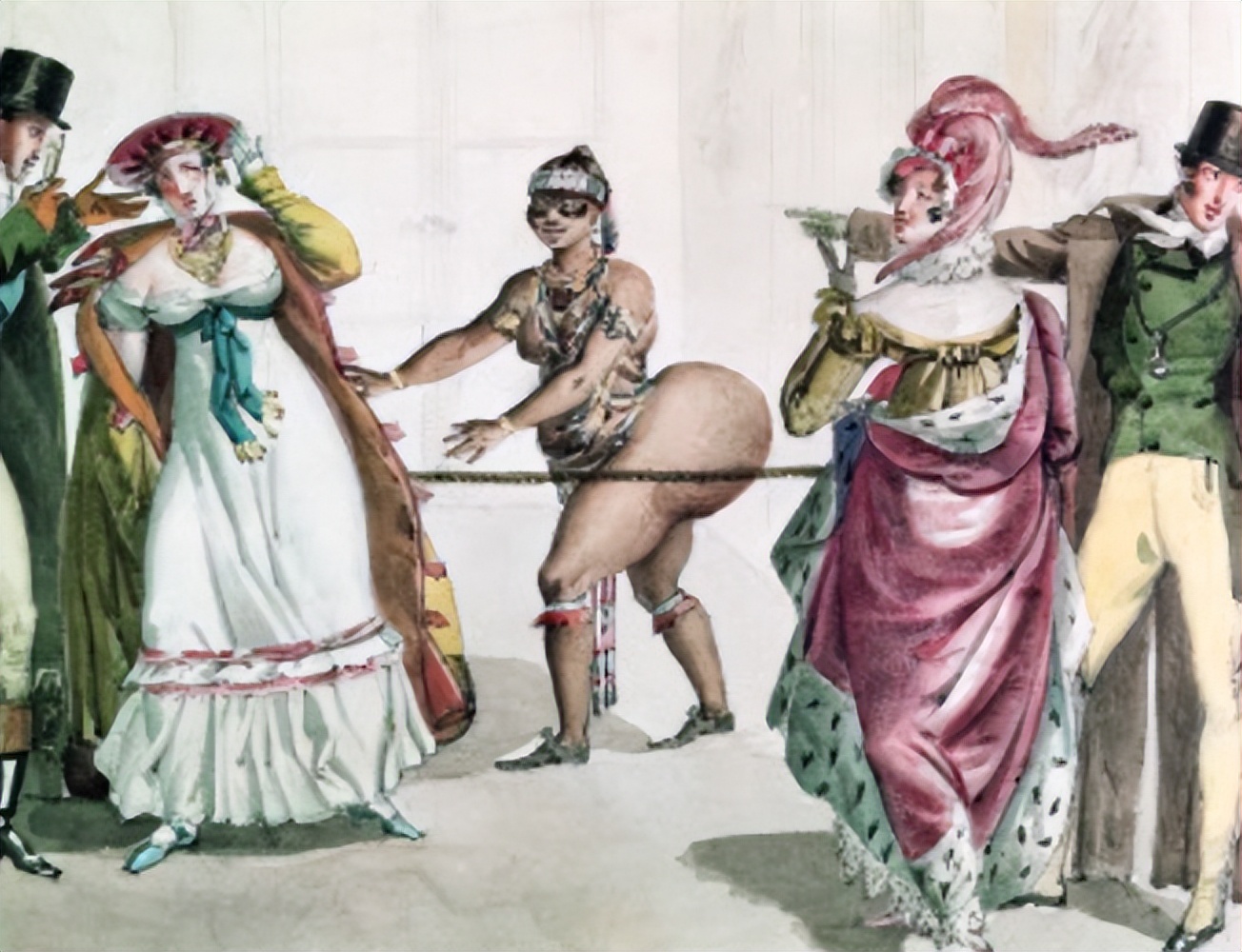 南非女孩巴特曼:因巨臀被白人骗到欧洲做展览,死后200年成标本