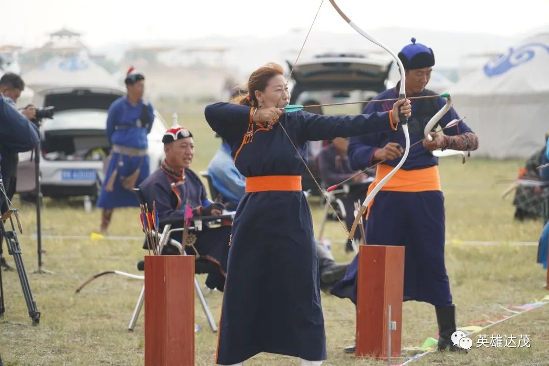 正镶白旗射箭比赛那达慕,达茂旗那达慕开幕式完整版