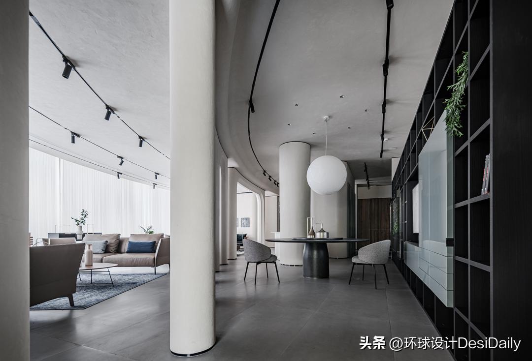 首发.刘捷｜680㎡极简顶复，空纳万境【环球设计3124期】