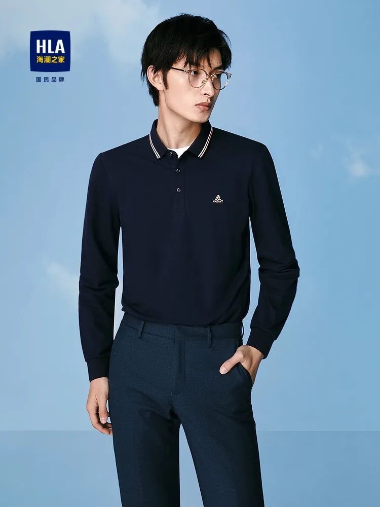 海澜之家polo衫男穿搭年轻人,海澜之家polo衫适合哪个年龄段穿