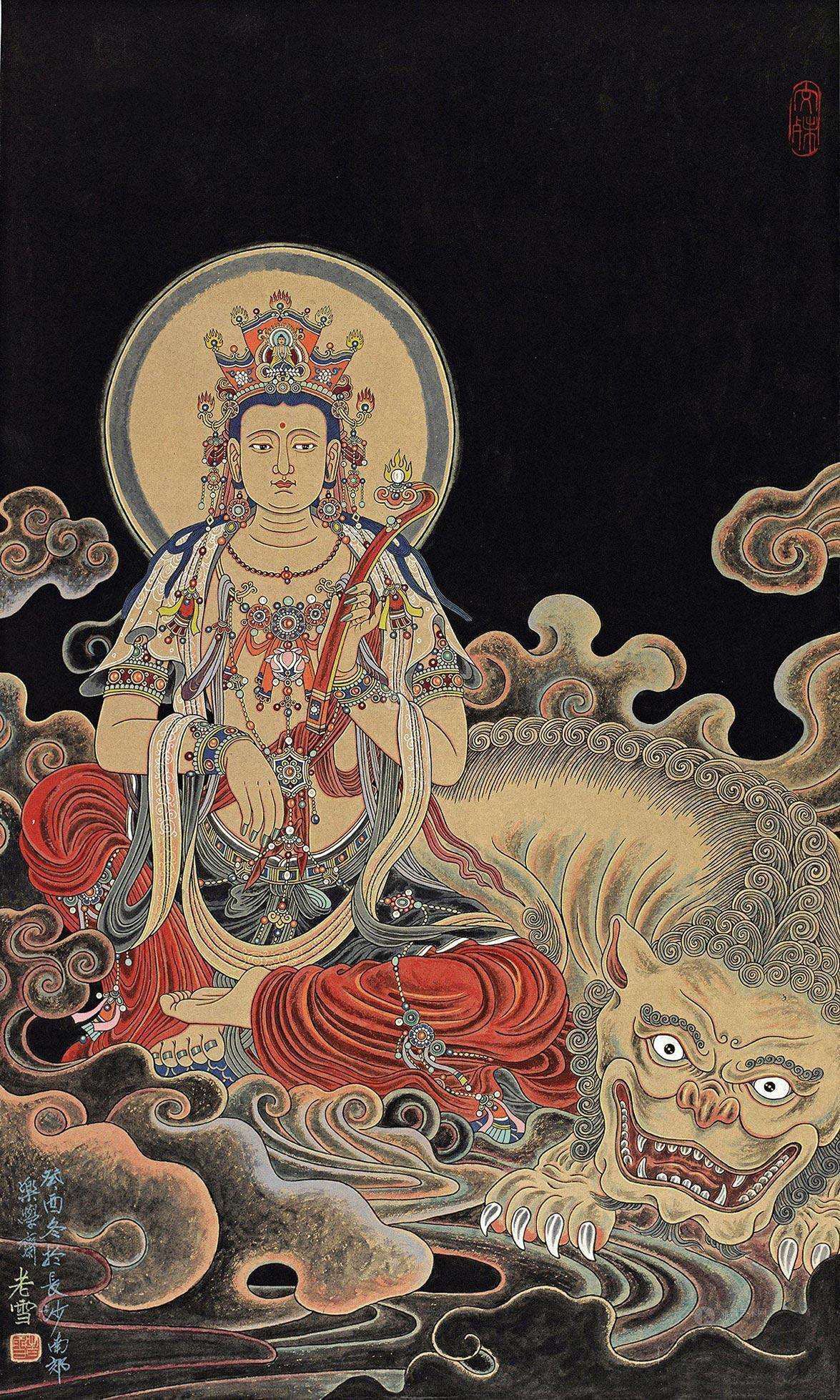 五台山文殊菩萨能让孩子学习好么,文殊菩萨道场为什么是五台山