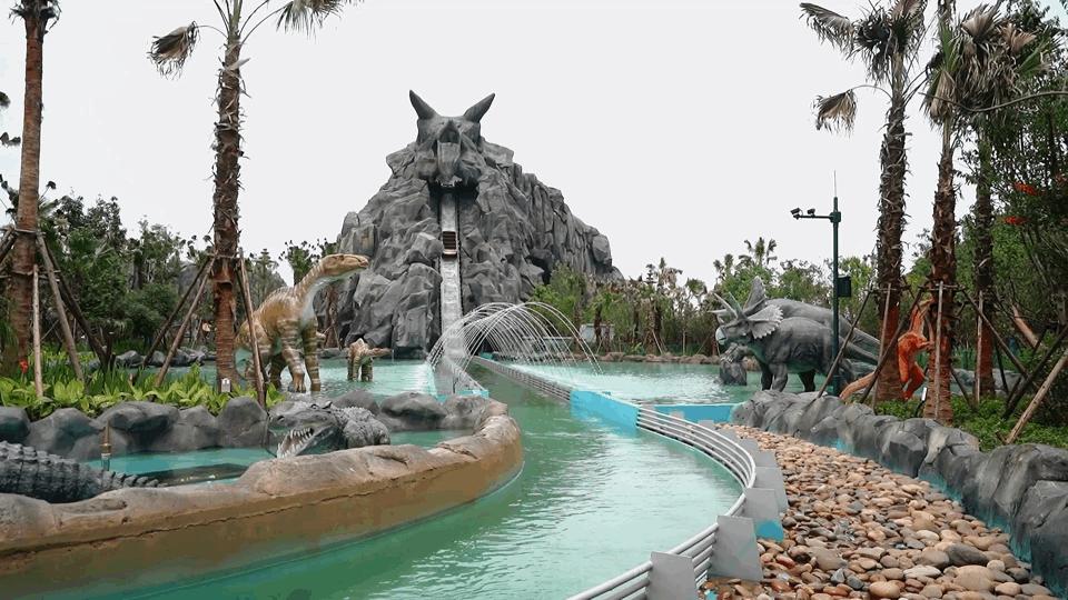 自贡方特恐龙王国园内游玩攻略,自贡方特恐龙王国全程游览