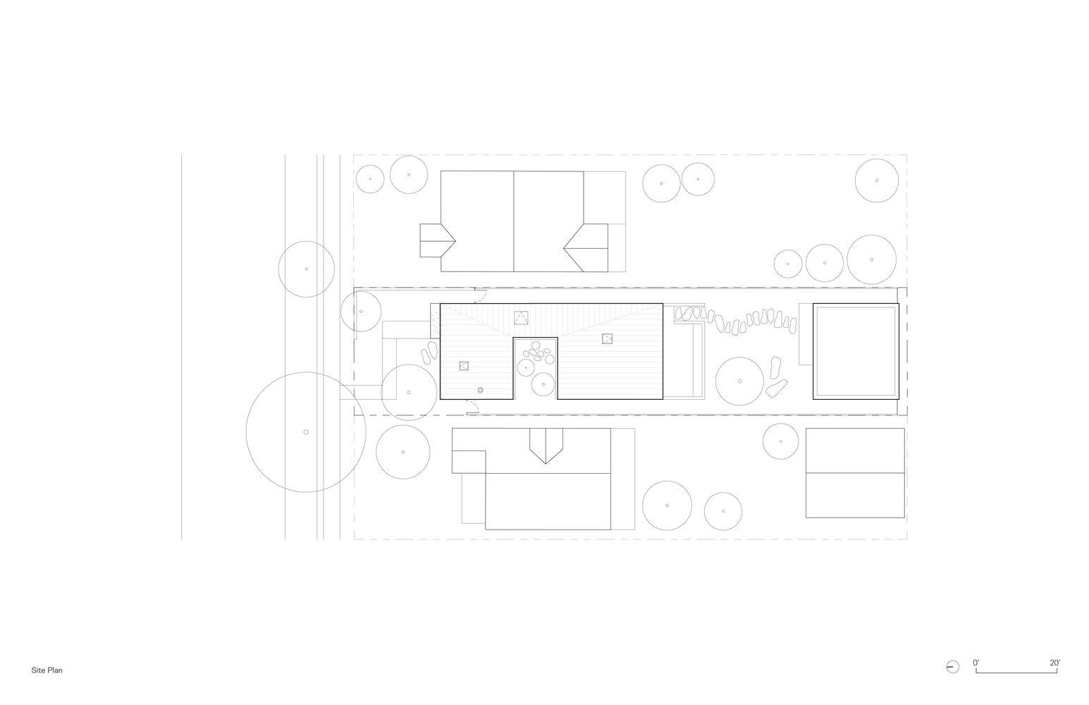 别墅庭院平实而精致,平平无奇的家有没有隐藏空间