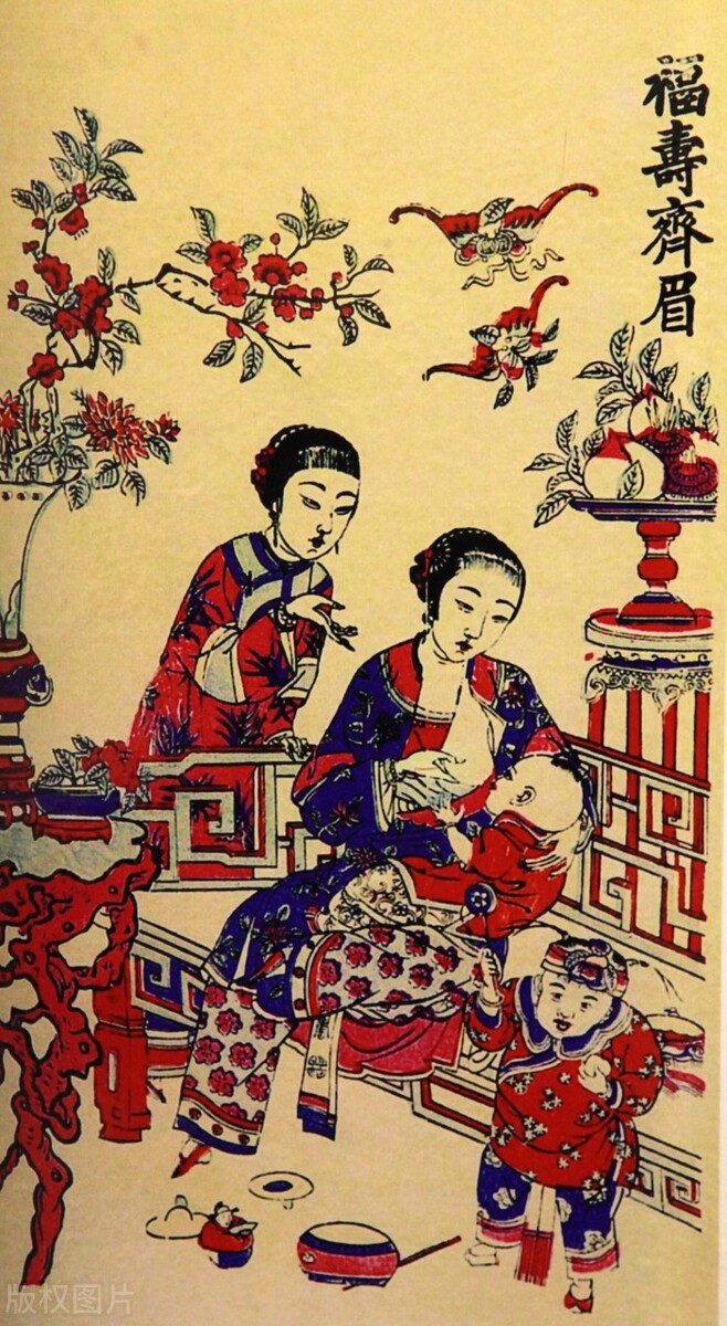 要想来年富，家中摆四物；这四物寓意吉祥，过年都摆上可博好彩头