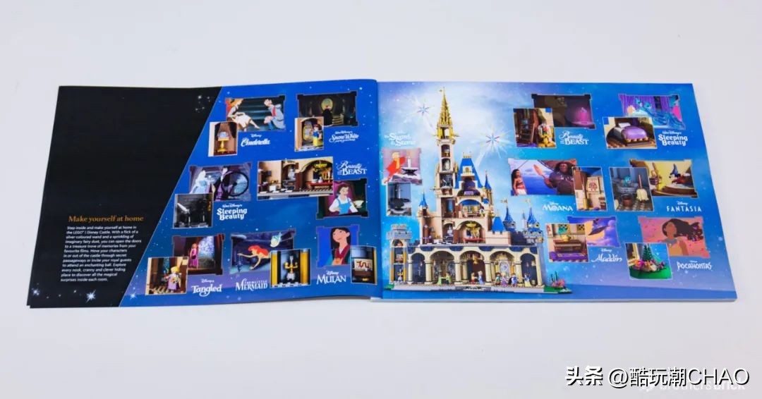 和迪士尼城堡一样高的乐高,和迪士尼乐园相似的城堡