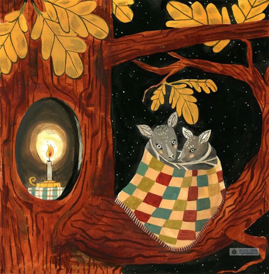 下雨天动物插画简单,如何保护企鹅生存的环境的插画