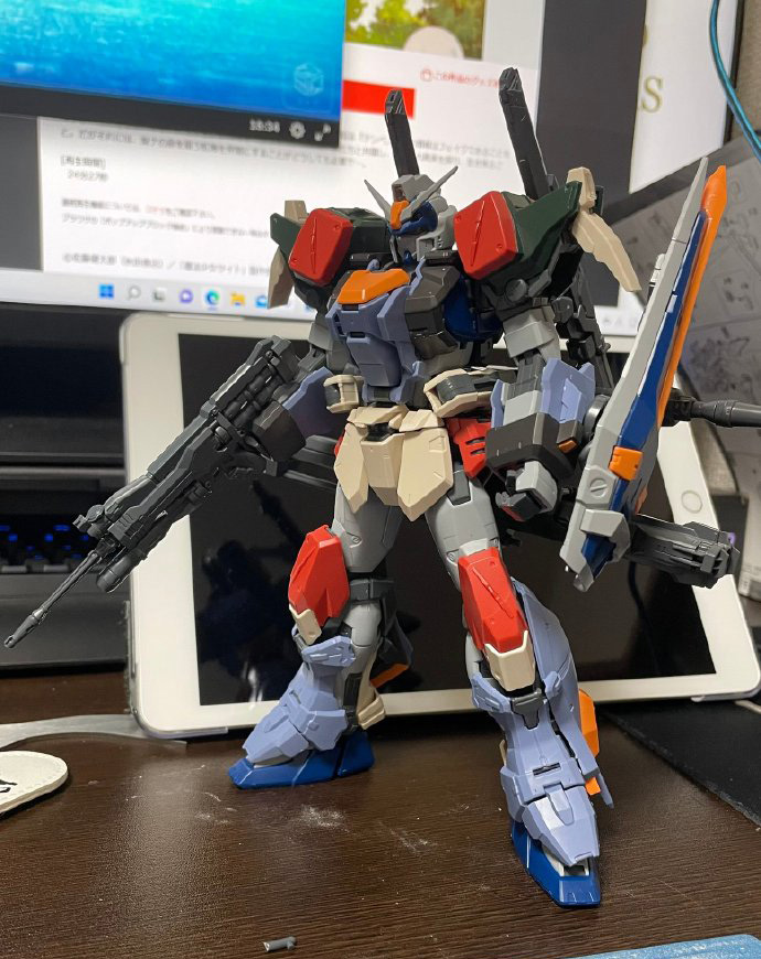 暴风高达组合,暴风高达合金造型