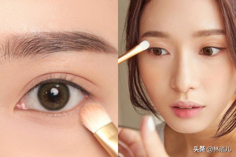 倪妮淡颜妆容眼影推荐哪个,韩国无眼影妆