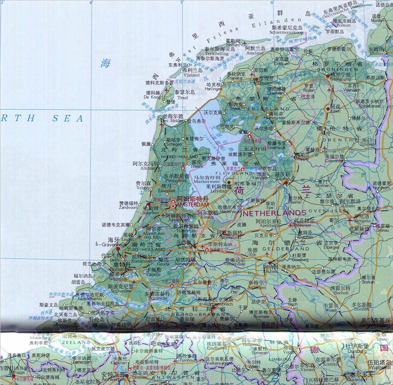 全欧洲旅游地图,欧洲旅游景区地图