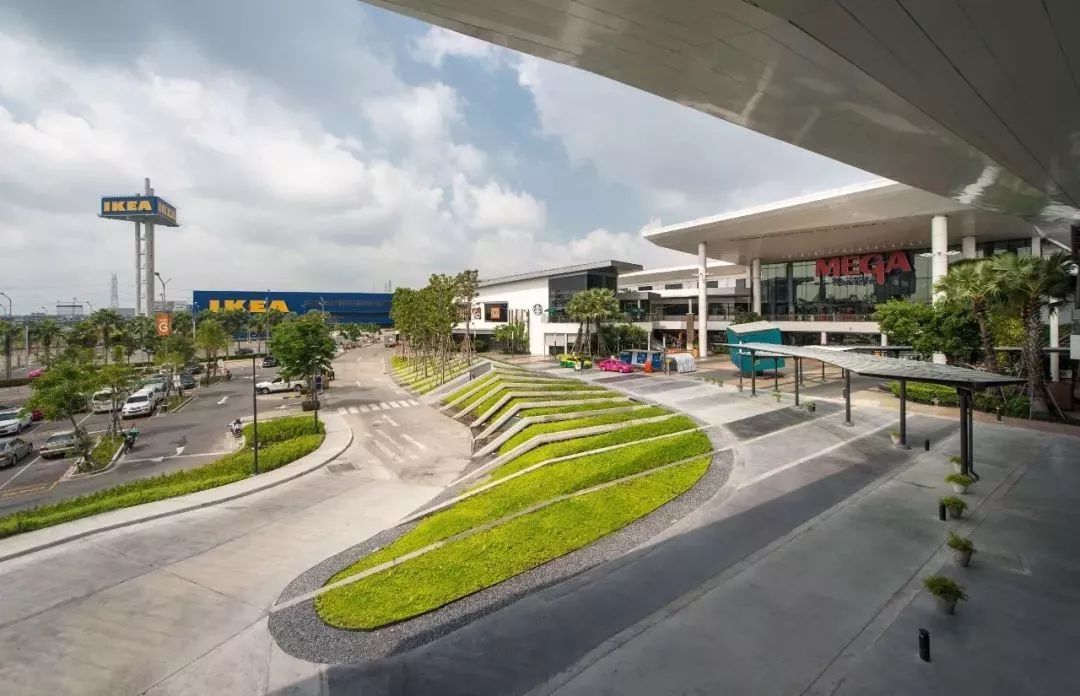 将公园“搬进”商业区,景观优势再升级