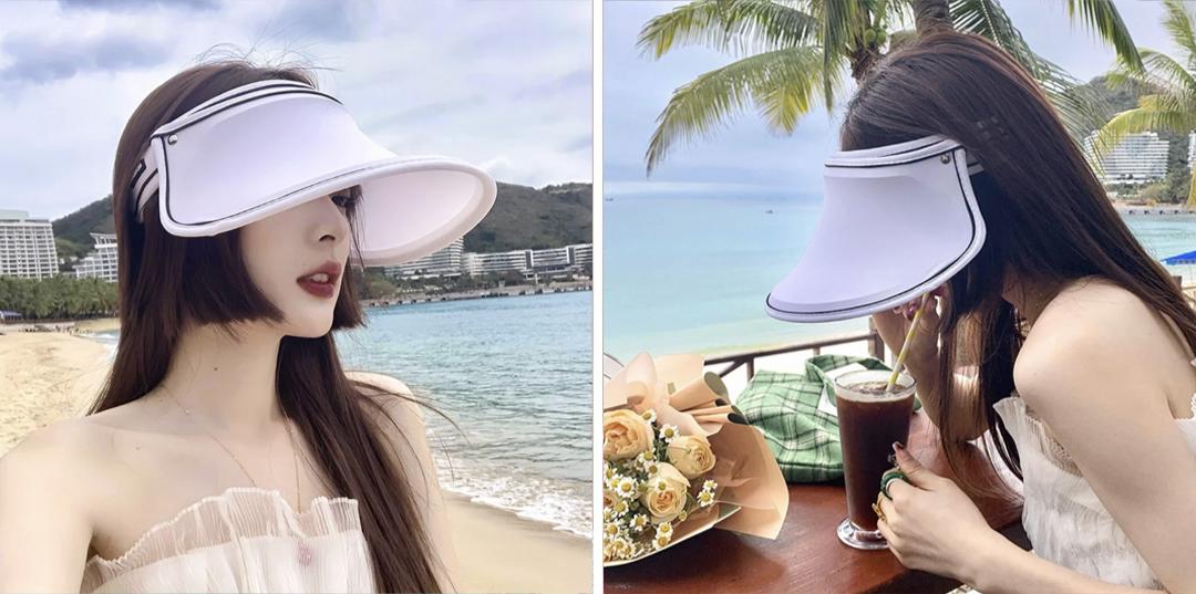 大头大脸适合的平价防晒帽子,既防晒又好看的帽子