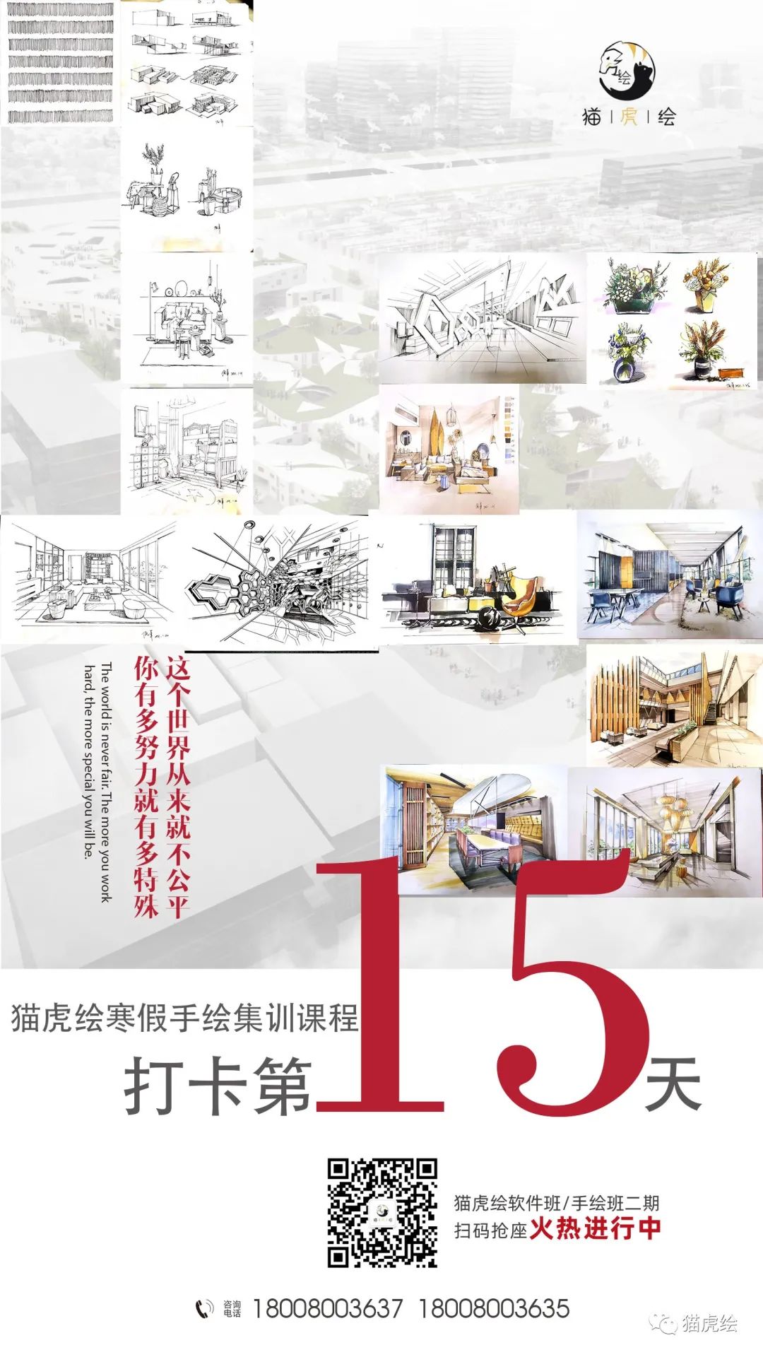 2022猫虎绘暑假手绘班招生简章「线上+线下」