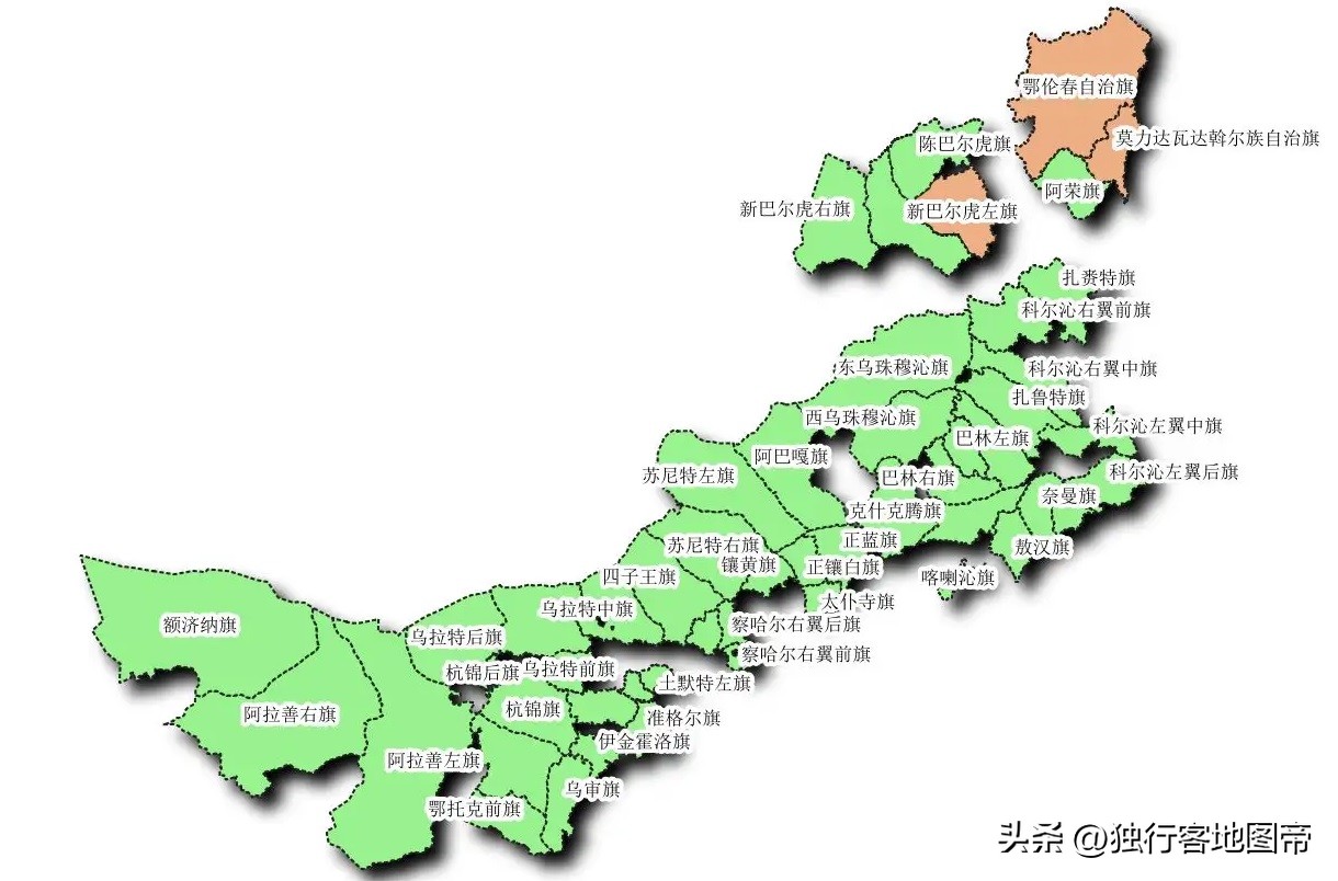 内蒙古高原的地形特征,内蒙古的地形