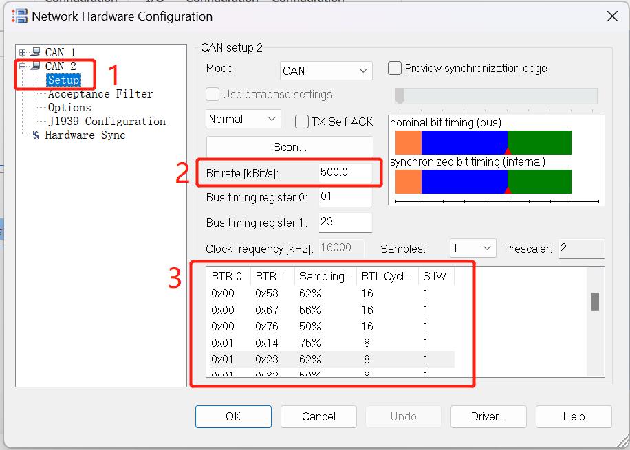 关于使用硬件接口卡及CANoe软件的常见问题和解决方案