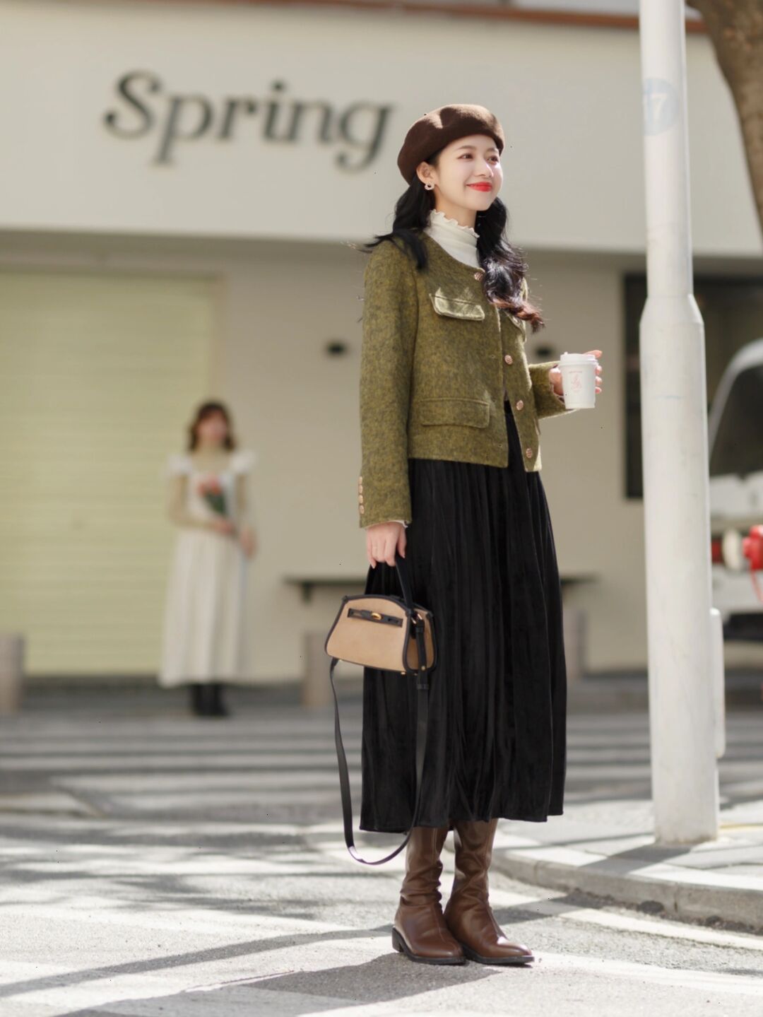 职场OL冬季离不开“羊毛西装”，借鉴这组搭配，日常通勤也很时髦