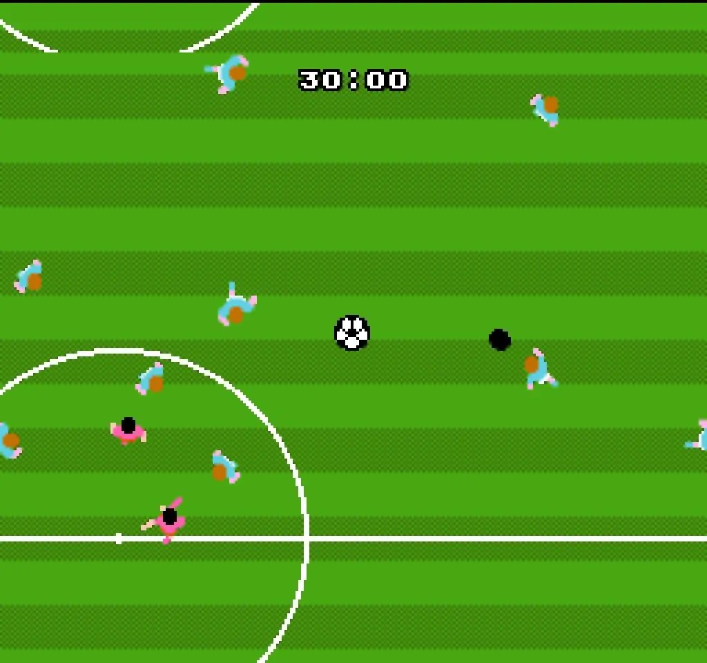 足球世界杯红白机游戏,红白机世界杯