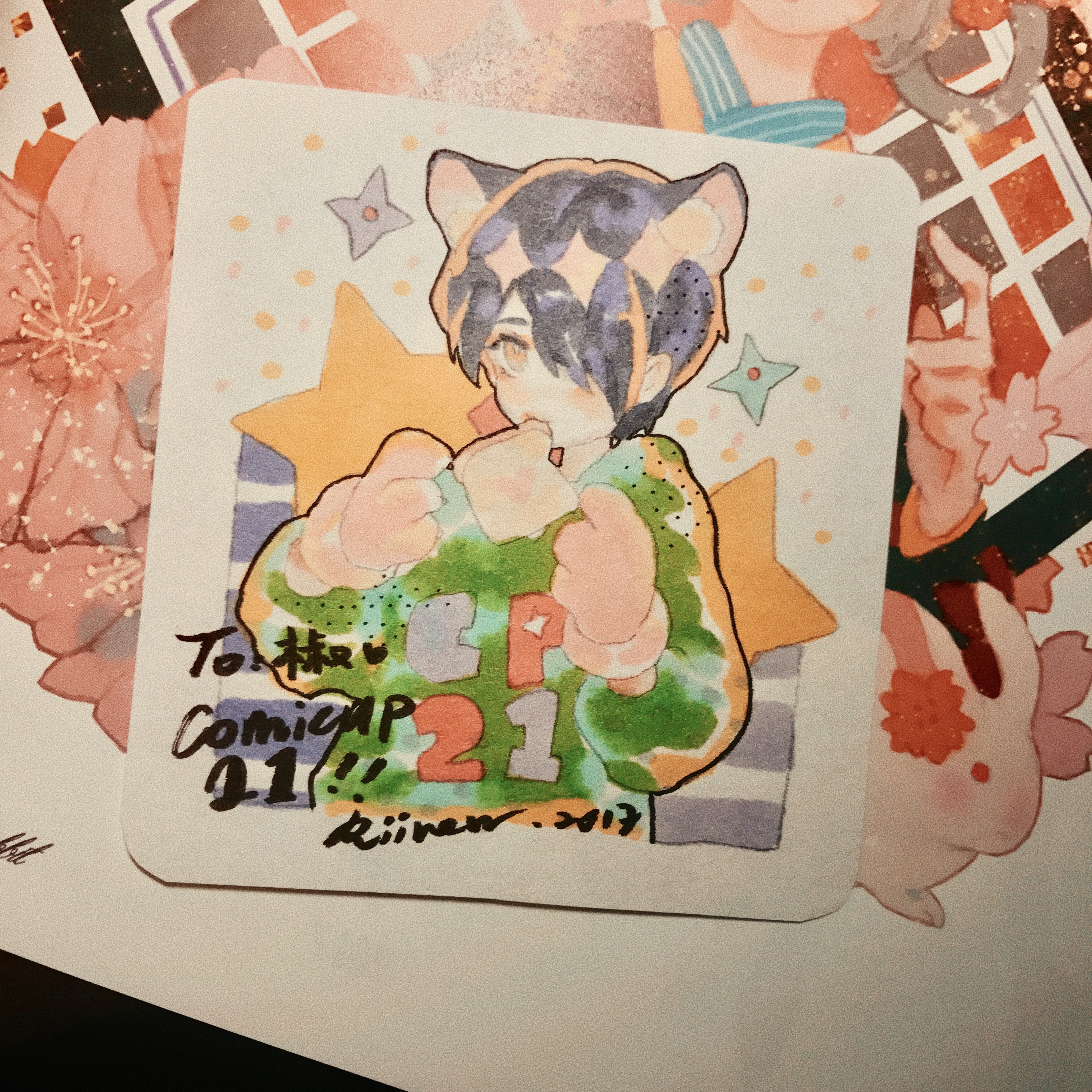 画师tear的插画作品欣赏,插画画师shimmer作品欣赏