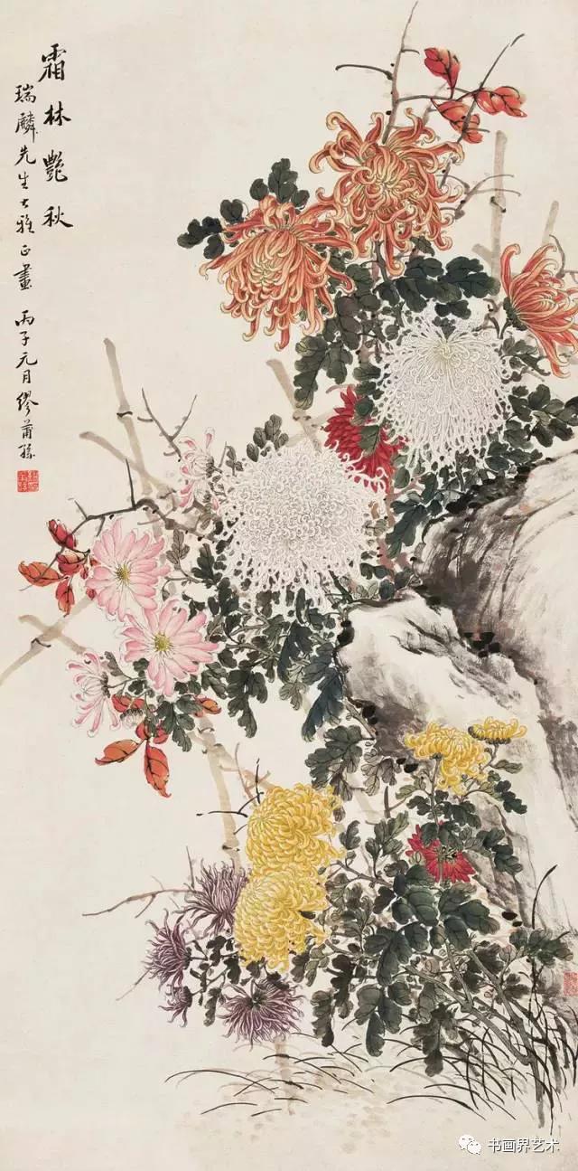 历代名家笔下的梅兰竹菊100幅,中国画梅兰竹菊图