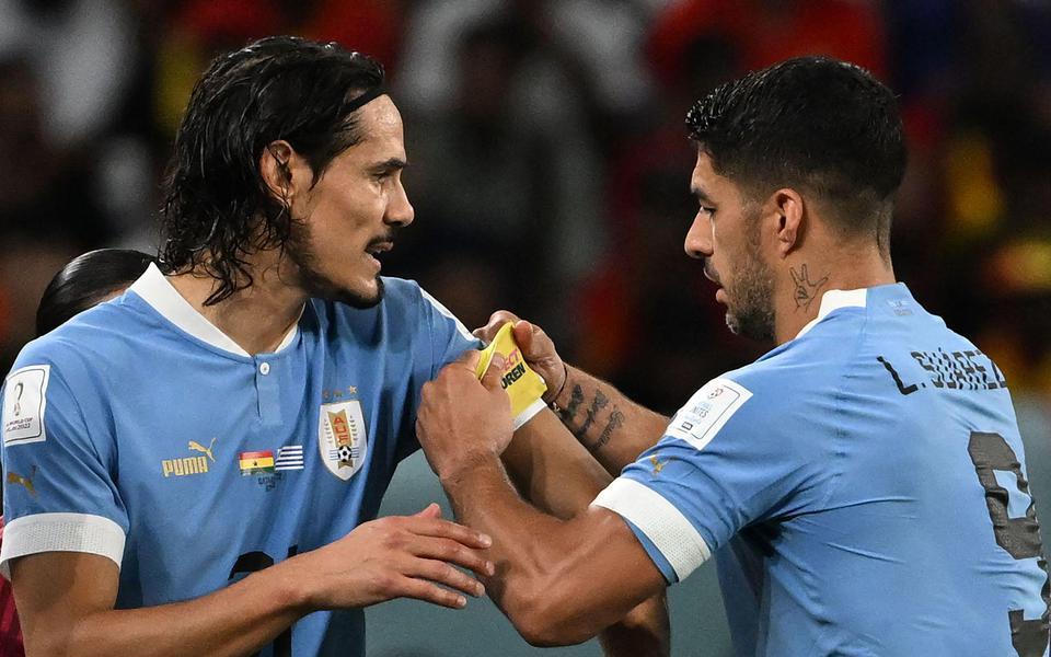 乌拉圭卡瓦尼苏亚雷斯世界杯,苏亚雷斯红牌加点球拯救乌拉圭