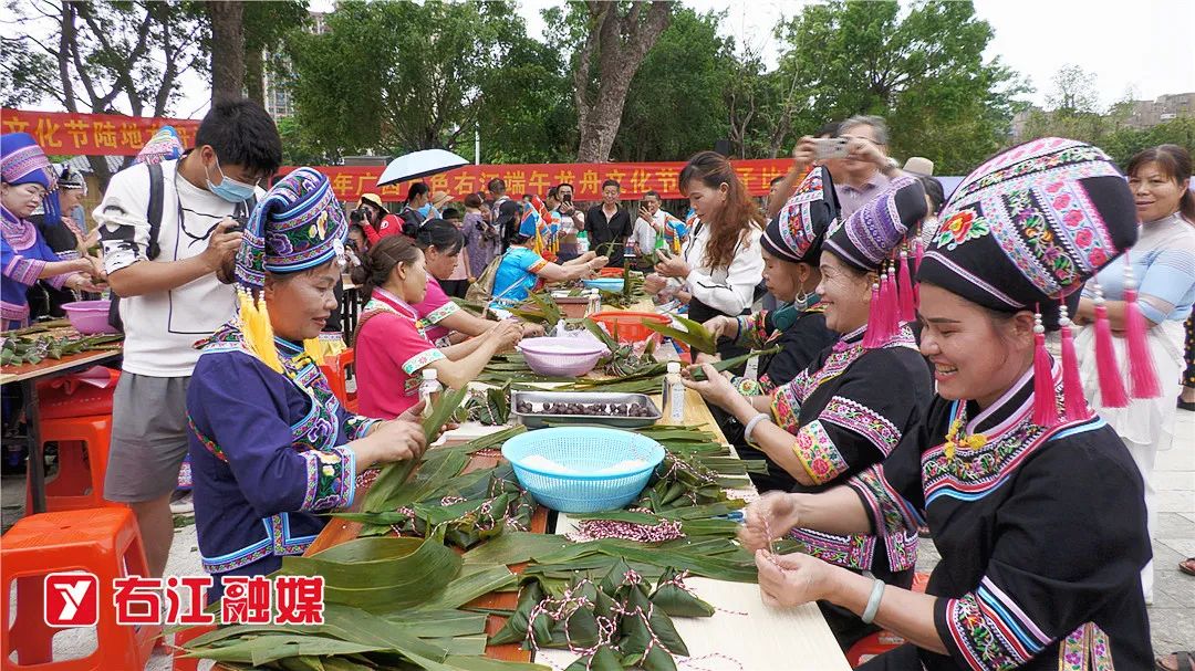 百色端午节赛龙舟现场直播,右江端午龙舟文化节