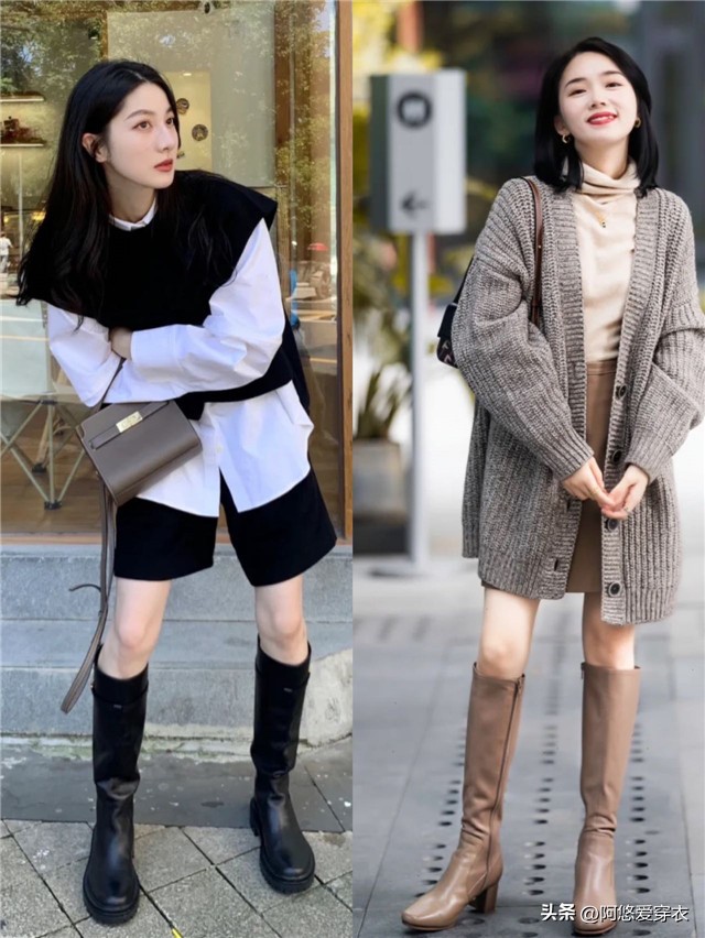 裸靴时尚洋气,高端时尚裸靴洋气秋冬款