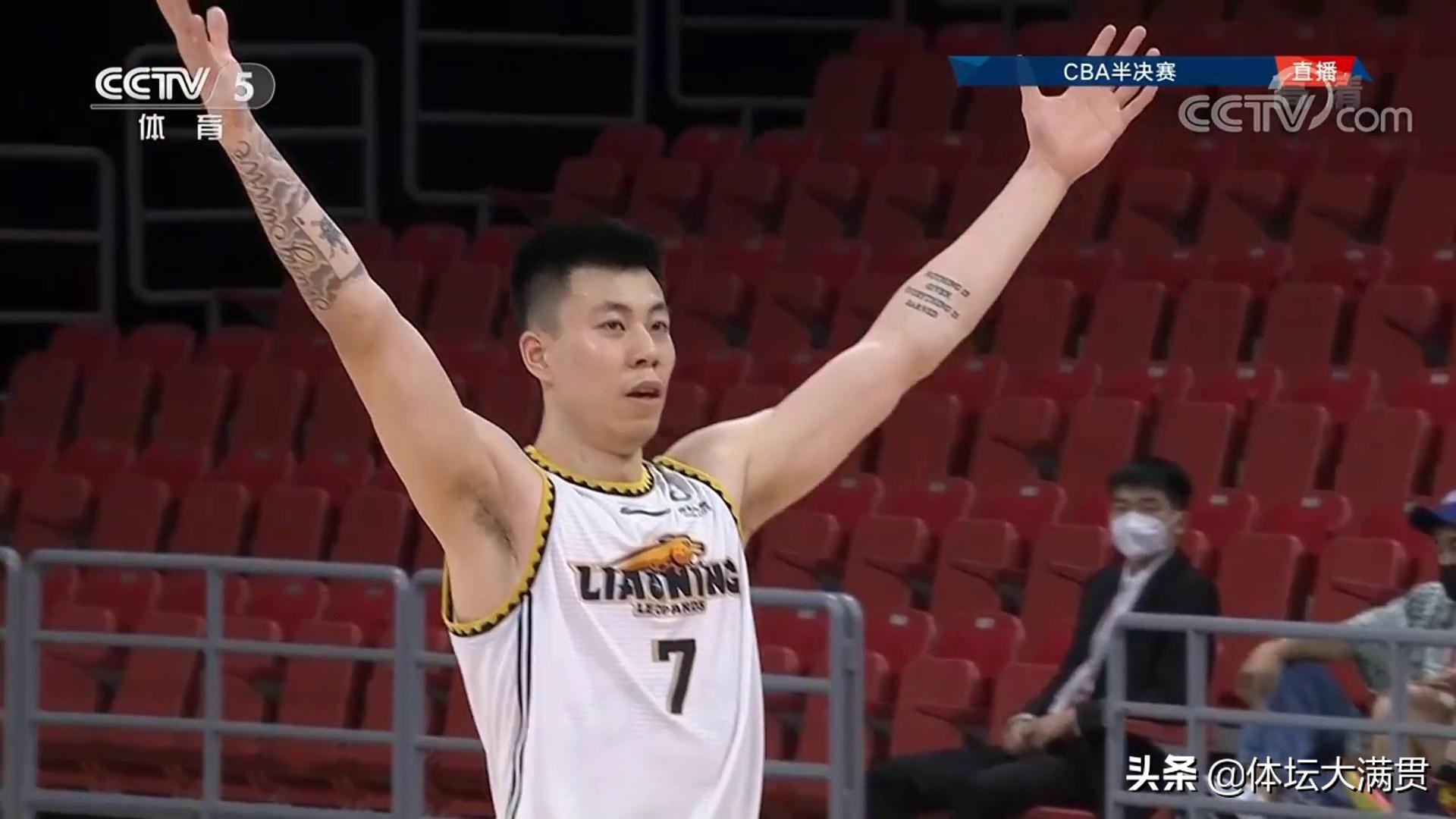 广东男篮胜辽宁扳平大比分,辽宁119-97大胜广东集锦