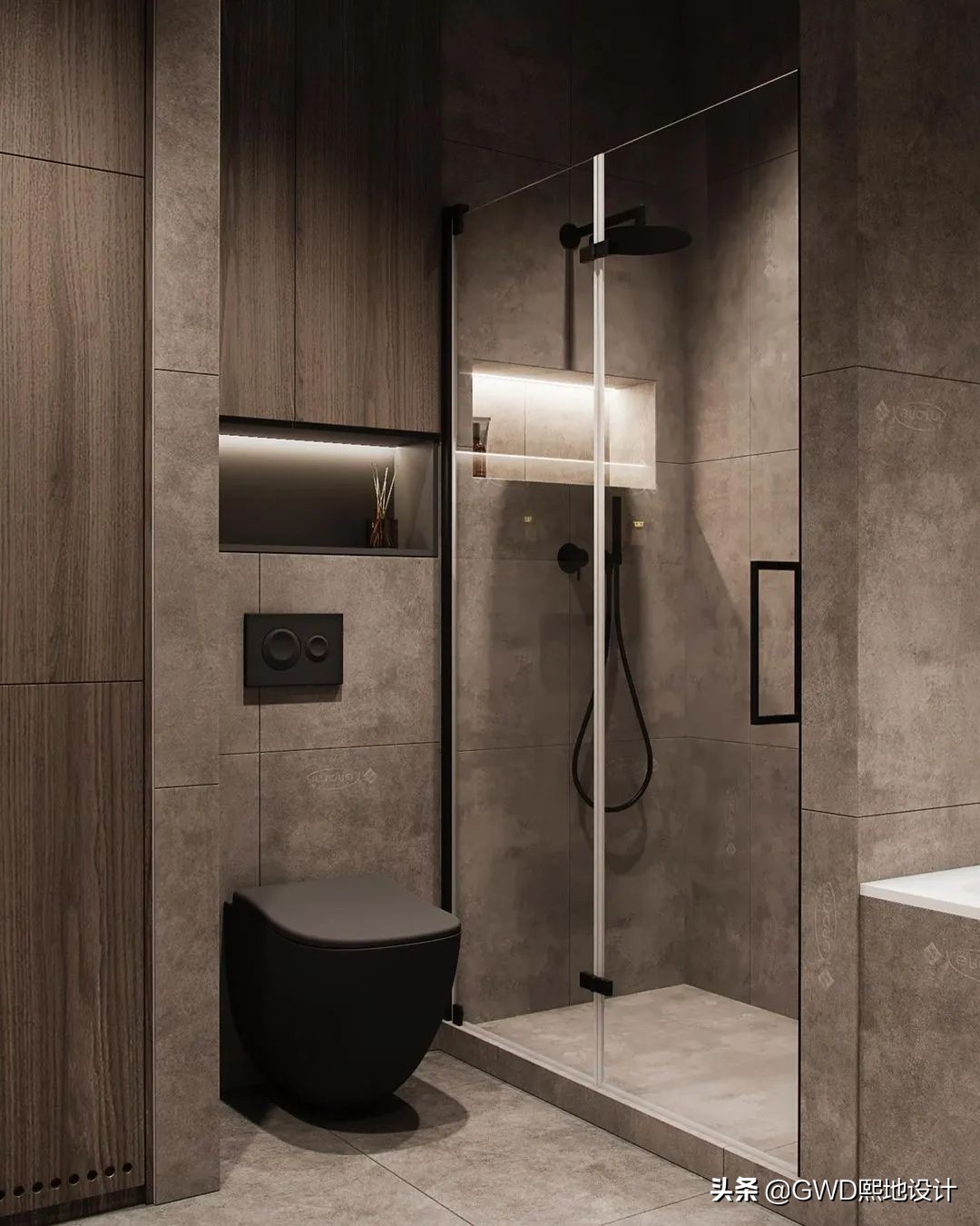 最美卫生间装修效果图,2021最火卫生间设计效果图