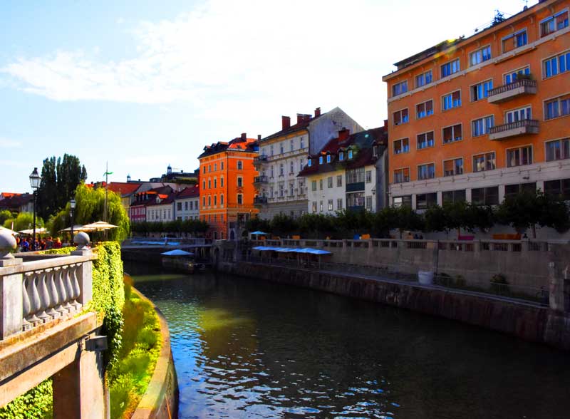 斯洛文尼亚共和国街头,欧洲行记最近视频