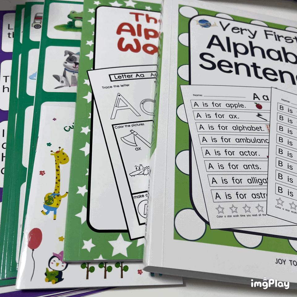 美国学校加州指读字母启蒙高频词汇句子理解等免费分享