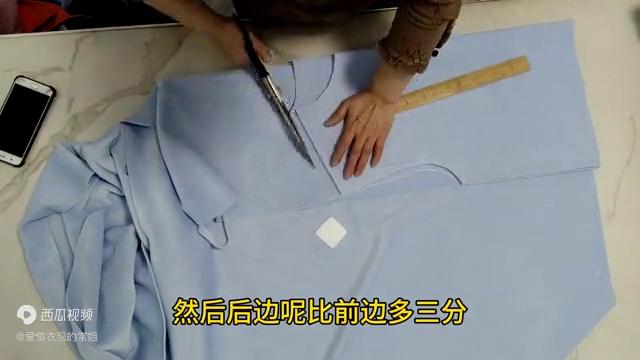 两米布做一套休闲套装，怎么排料？快来看20年的老裁缝分享吧！