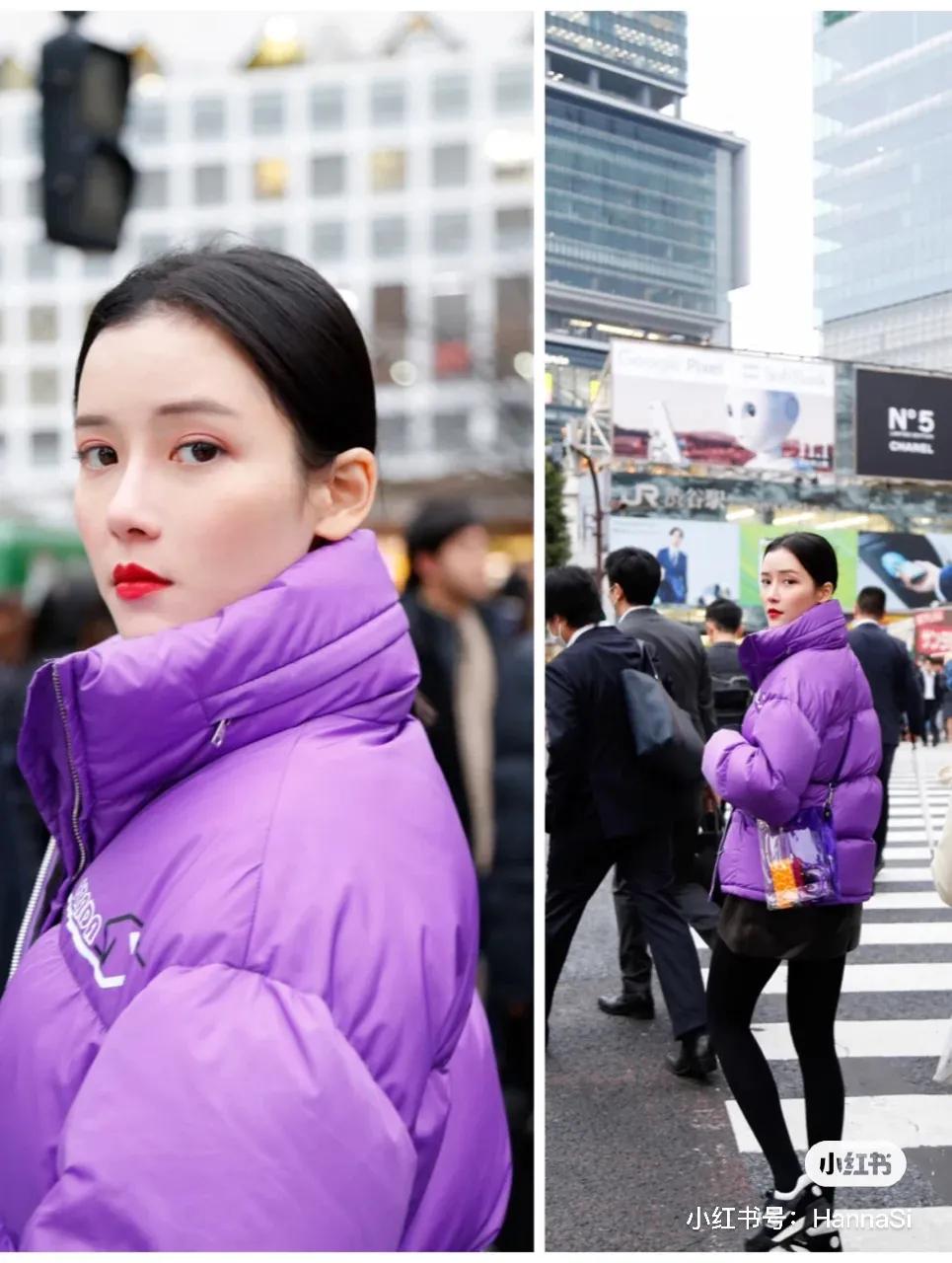 韩国小姐姐羽绒服,韩国小姐姐穿的羽绒服显瘦