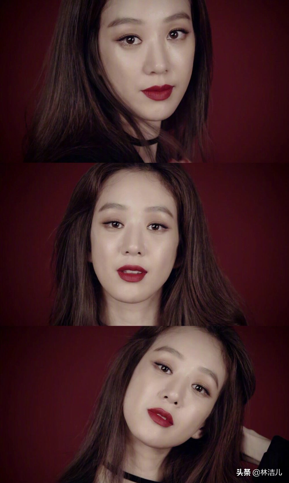 郑丽媛是长脸女星代表？她的妆容好有心机，简单6步就能缩短中庭