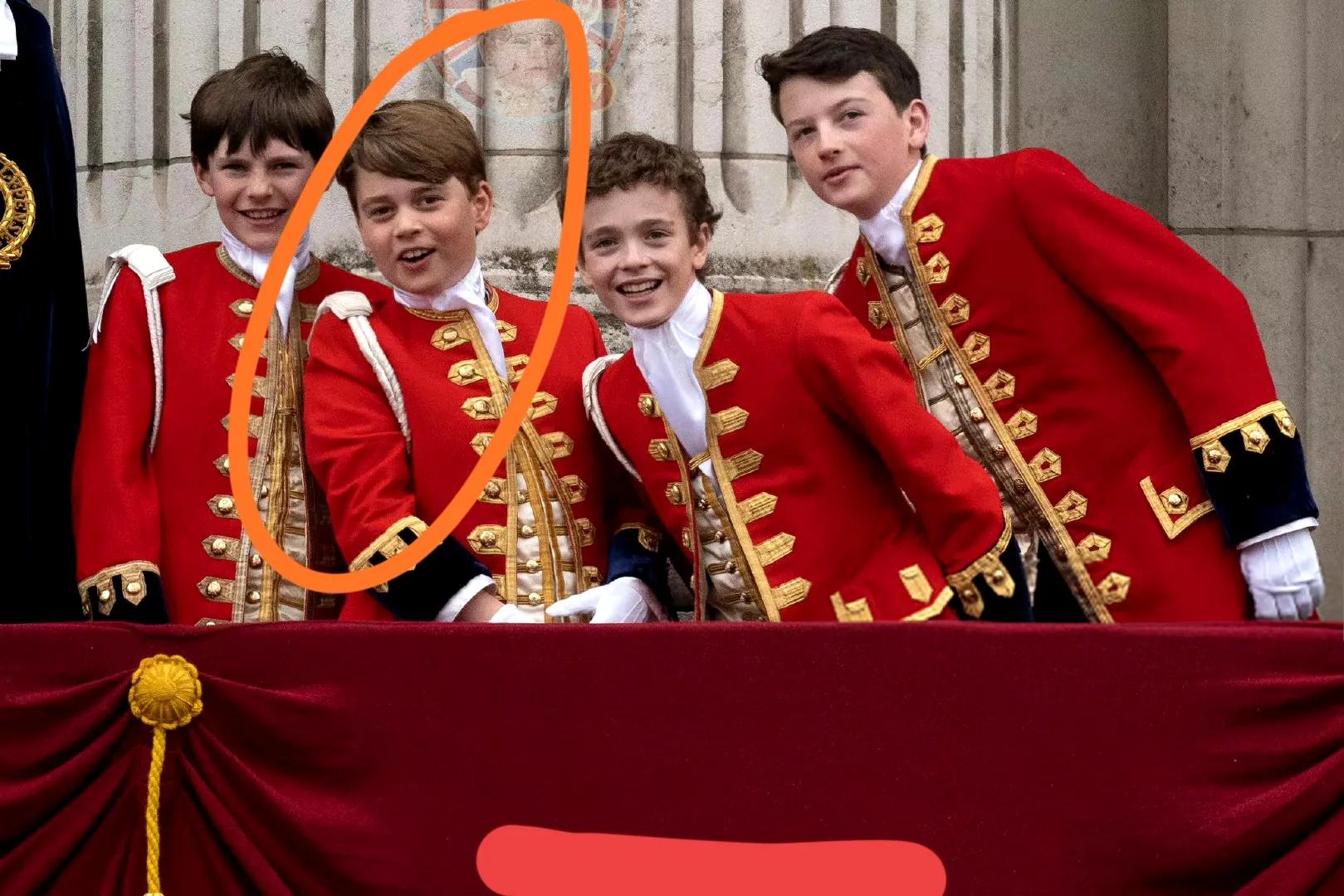 卡米拉加冕仪式夏洛特,加冕礼上夏洛特的花环